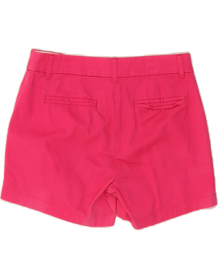 J. CREW Womens Chino Shorts US 4 Small W28 Pink Cotton Vintage J. Crew and Second-Hand J. Crew from Messina Hembry 