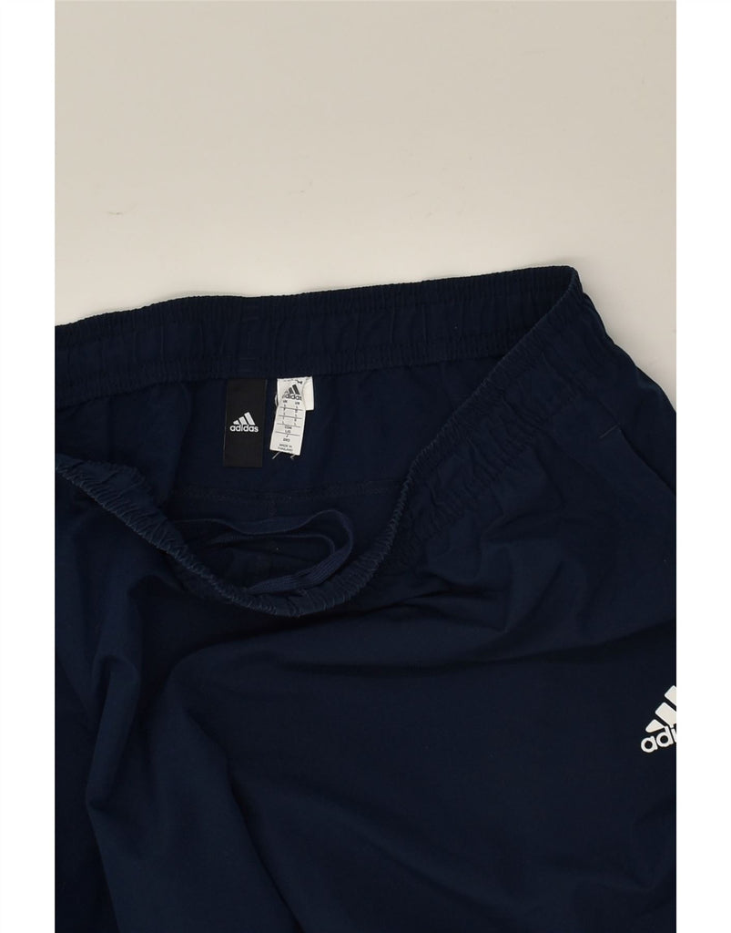 ADIDAS Mens Tracksuit Trousers Joggers Large Navy Blue | Vintage Adidas | Thrift | Second-Hand Adidas | Used Clothing | Messina Hembry 