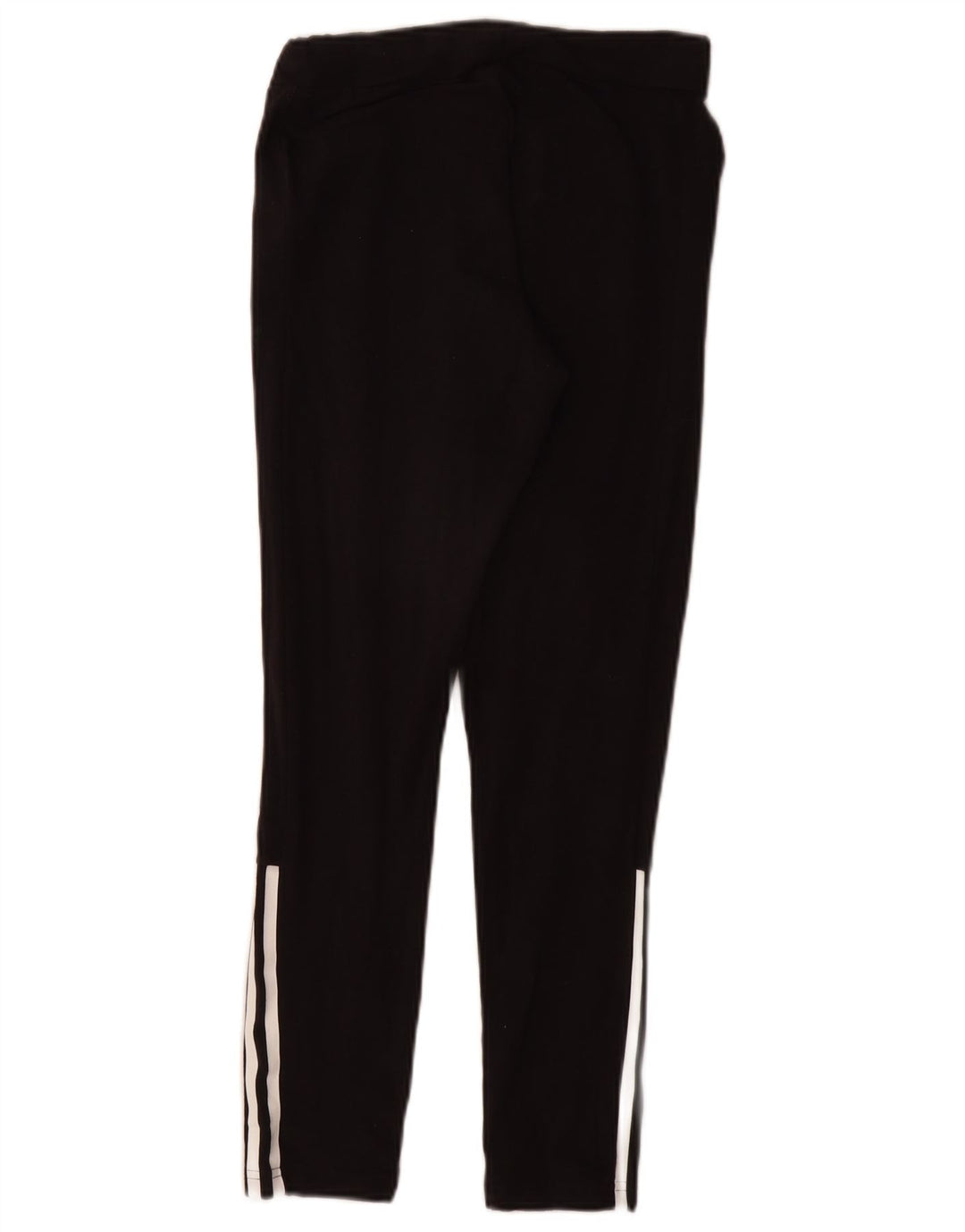Adidas Womens Leggings UK 8/10 Small Black Cotton