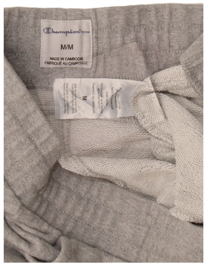 CHAMPION Womens Tracksuit Trousers Joggers UK 14 Medium  Grey Colourblock