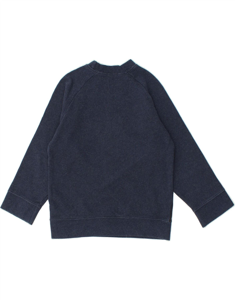 DKNY Boys Graphic Sweatshirt Jumper 7-8 Years Navy Blue Cotton | Vintage Dkny | Thrift | Second-Hand Dkny | Used Clothing | Messina Hembry 