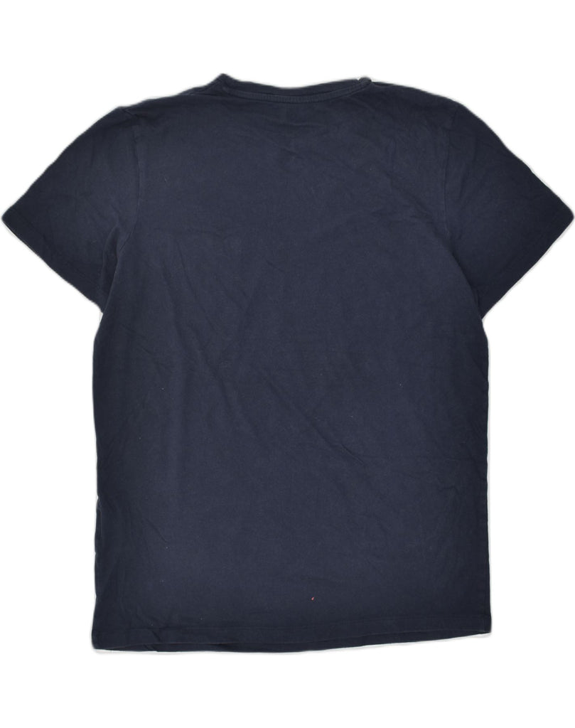 JACK & JONES Mens Regular Fit T-Shirt Top Medium Navy Blue Cotton | Vintage Jack & Jones | Thrift | Second-Hand Jack & Jones | Used Clothing | Messina Hembry 