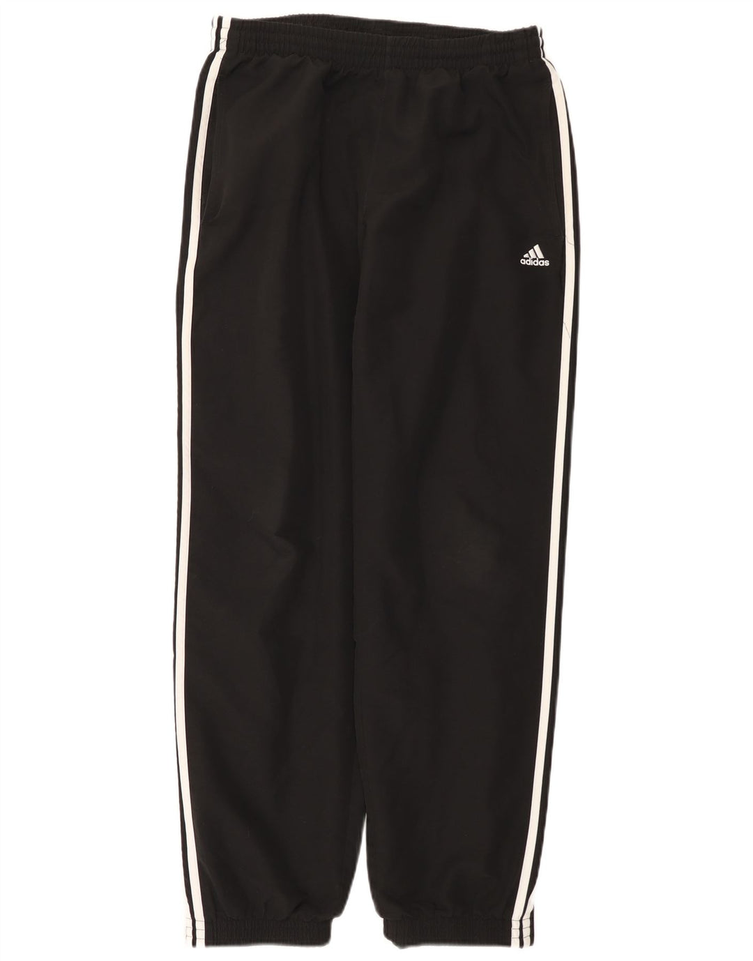 Adidas Mens Tracksuit Trousers Joggers Medium  Black Polyester