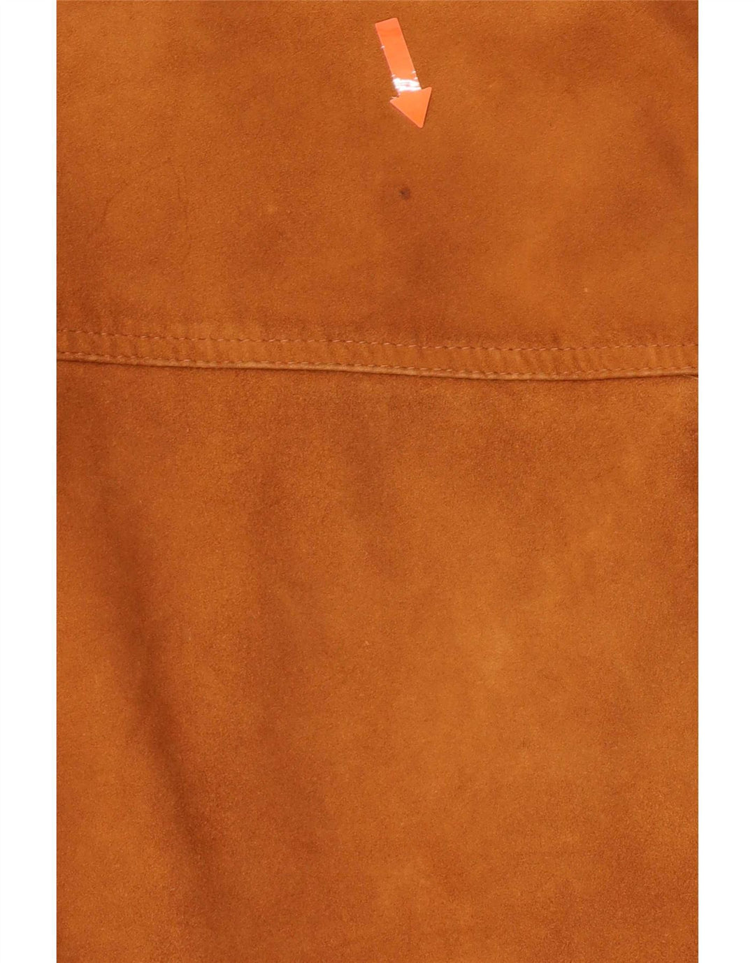 Essebi Mens Suede Bomber Jacket EU 50 Large Beige Leather