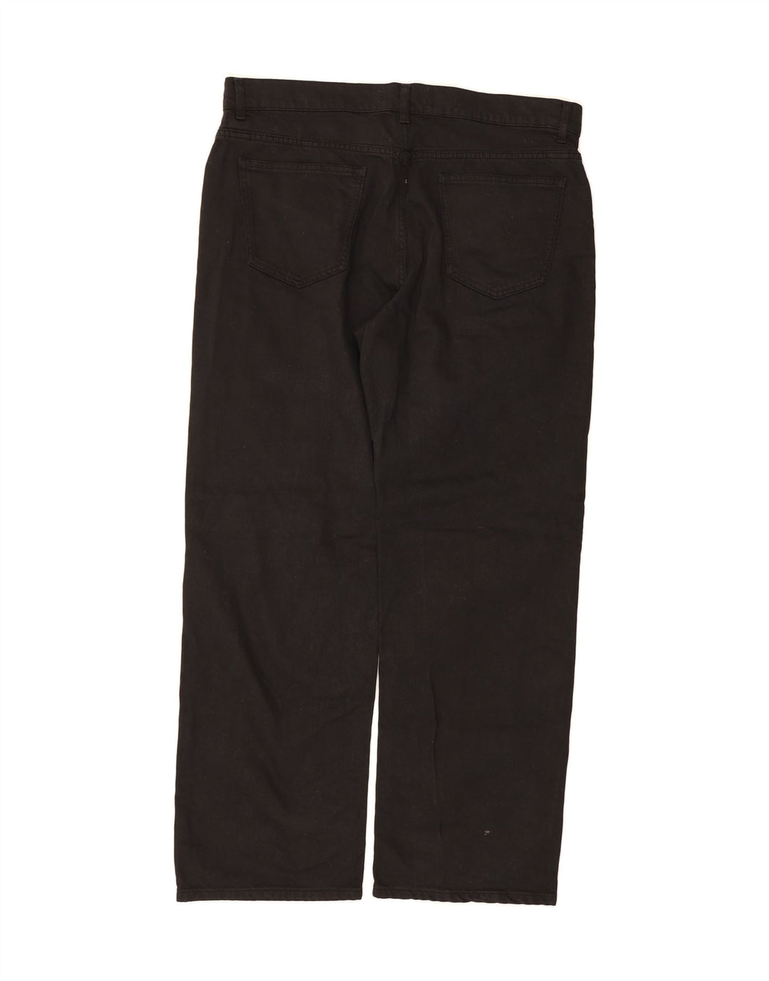 ZARA Womens Straight Jeans EU 44 Large W36 L29 Black Cotton Vintage Zara and Second-Hand Zara from Messina Hembry 
