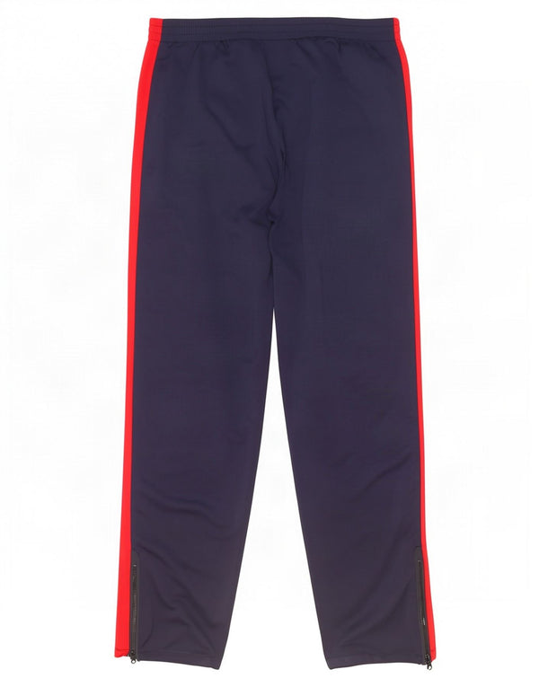 Fila Mens Tracksuit Trousers XL Navy Blue Colourblock Polyester