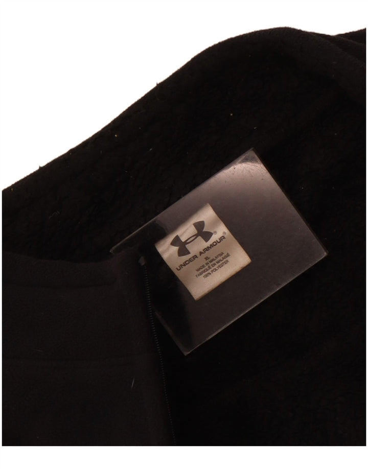 Under Armour Womens Fleece Jacket UK 18 XL Black Polyester