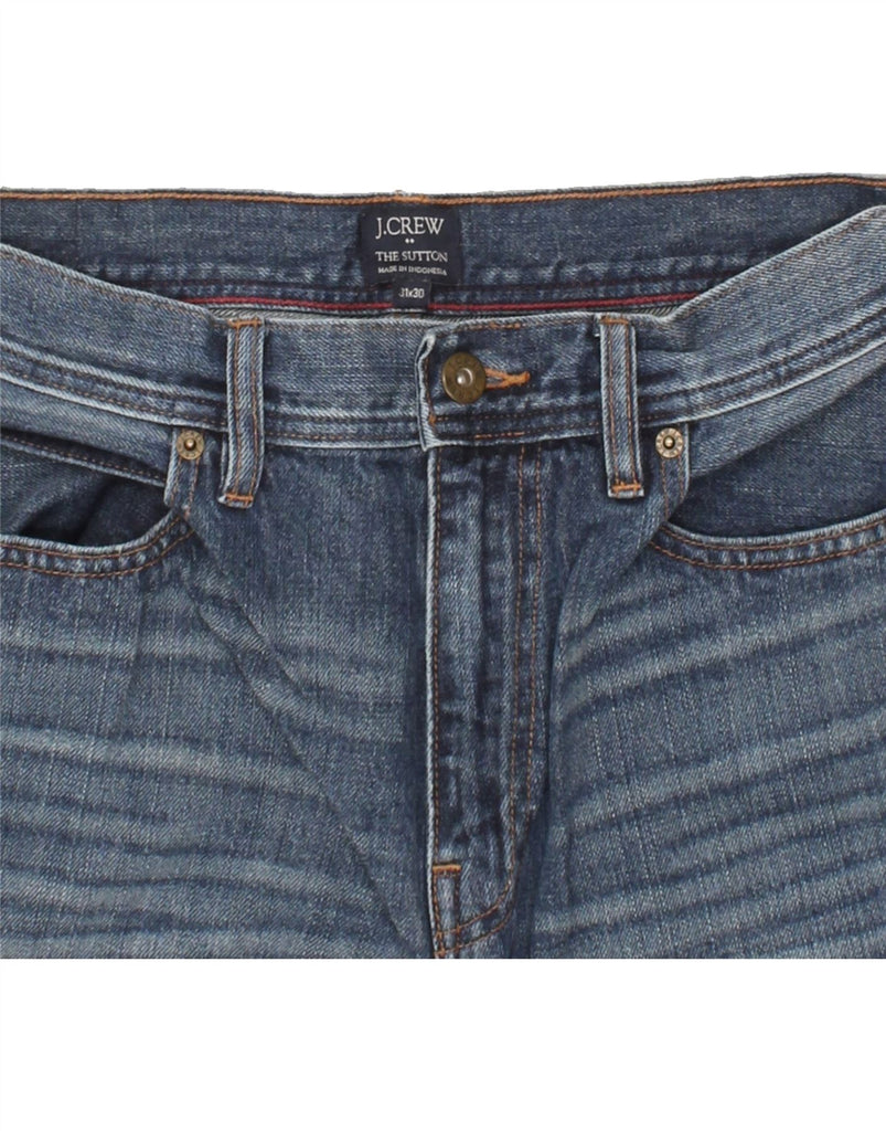 J. CREW Mens The Sutton Straight Jeans W31 L26 Navy Blue Vintage J. Crew and Second-Hand J. Crew from Messina Hembry 