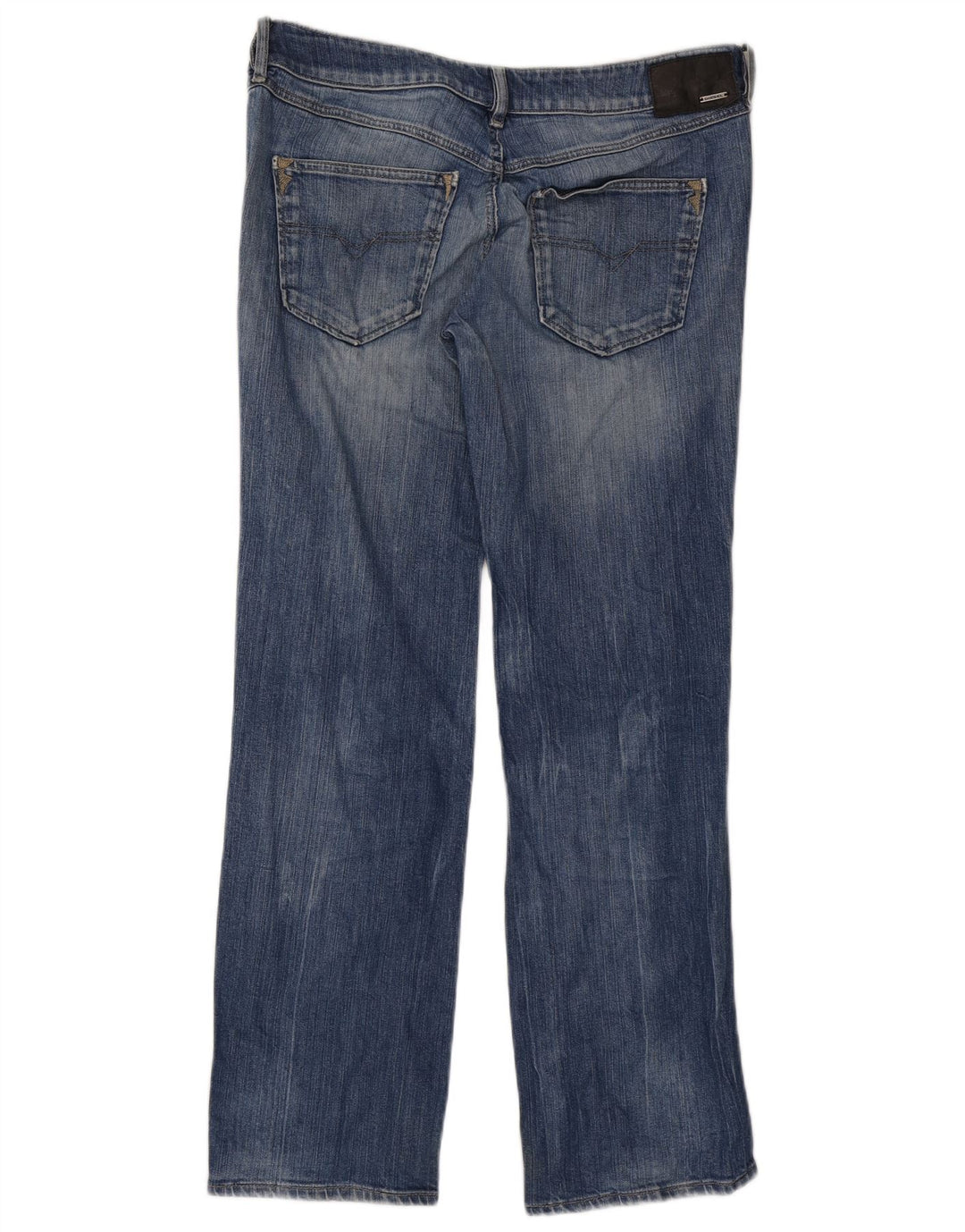 Diesel Womens Vixy Straight Jeans W31 L32 Blue Cotton