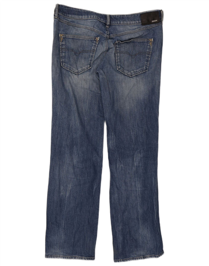 Diesel Womens Vixy Straight Jeans W31 L32 Blue Cotton