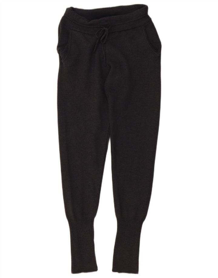Zara Womens Tracksuit Trousers Joggers UK 8 Small Grey