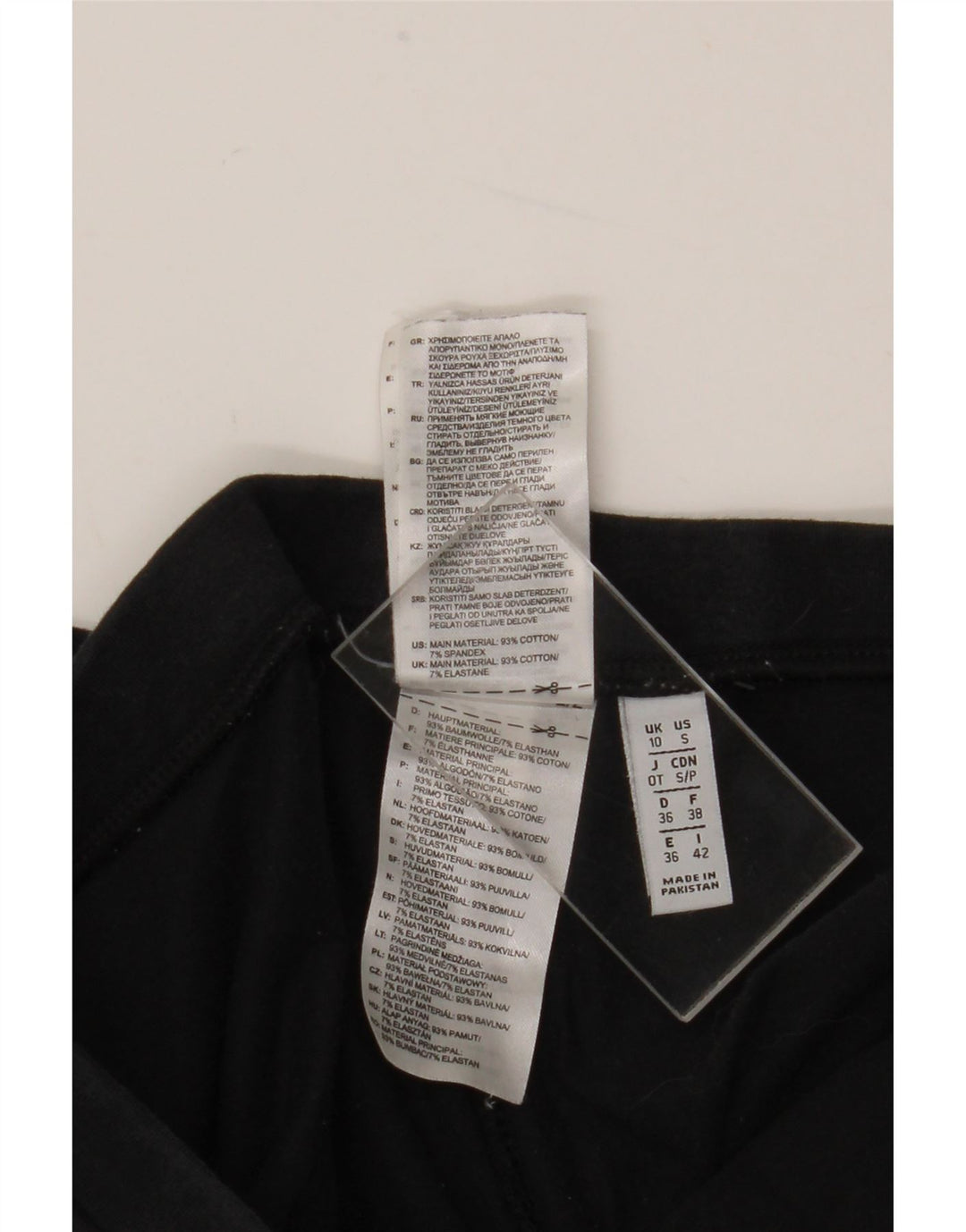 Adidas Womens Leggings UK 10 Small Black Cotton