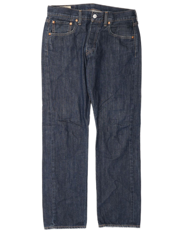 Levi's Mens 501 Straight Jeans W31 L30 Blue Cotton