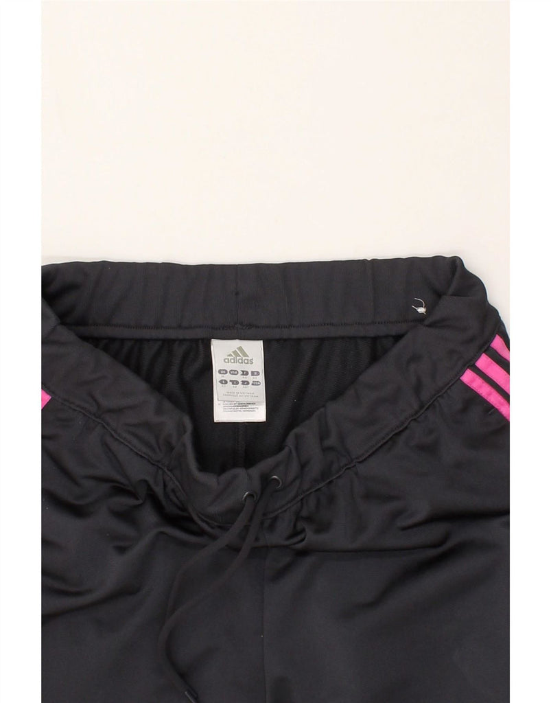 ADIDAS Womens Tracksuit Trousers UK 16 Large Grey Polyester Vintage Adidas and Second-Hand Adidas from Messina Hembry 