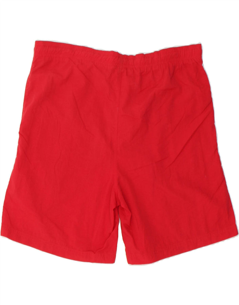 REEBOK Mens Sport Shorts Small Red Polyester | Vintage Reebok | Thrift | Second-Hand Reebok | Used Clothing | Messina Hembry 