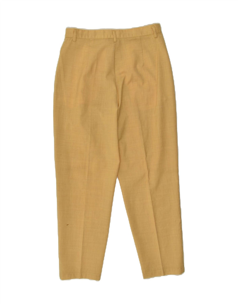 BENETTON Womens High Waist Casual Trousers IT 46 Large W28 L26 Beige | Vintage Benetton | Thrift | Second-Hand Benetton | Used Clothing | Messina Hembry 