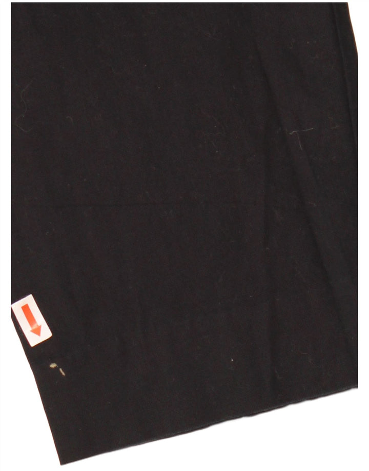 J. Crew Womens Slim Cropped Trousers US 8 Medium W32 L26 Black Cotton