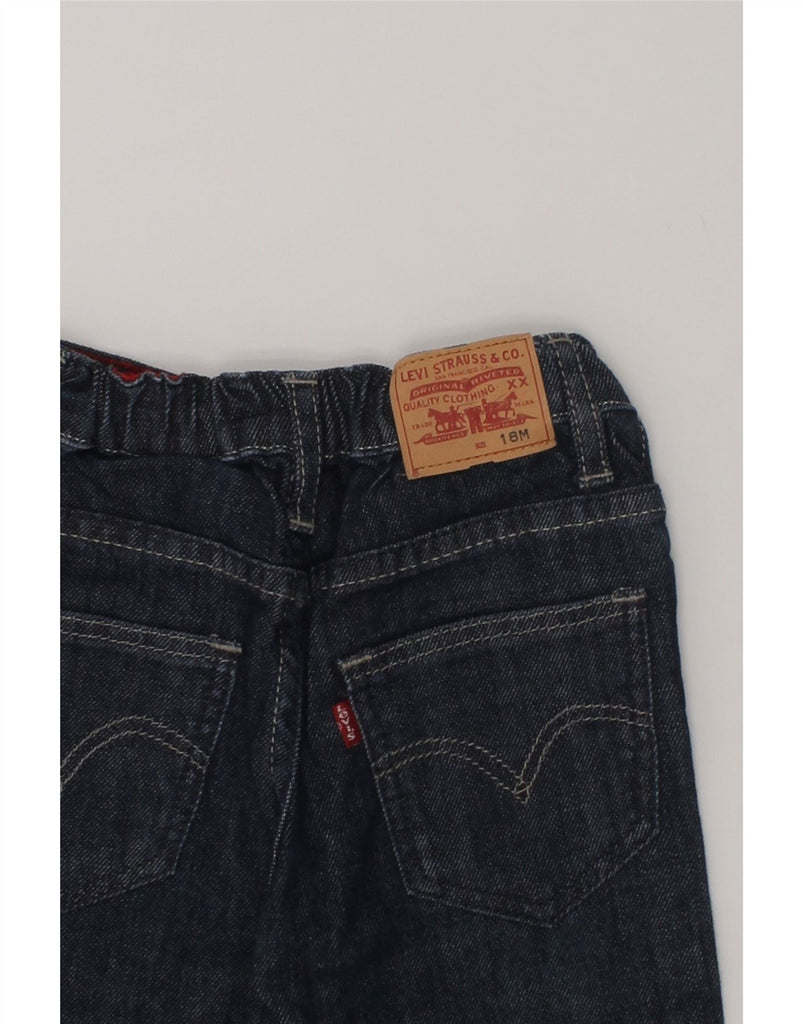 LEVI'S Baby Boys Straight Jeans 12-18 Months W20 L11  Navy Blue Cotton | Vintage Levi's | Thrift | Second-Hand Levi's | Used Clothing | Messina Hembry 