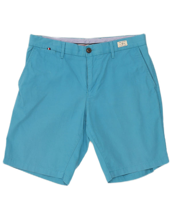 Tommy Hilfiger Mens Chino Shorts W31 Medium  Blue Cotton
