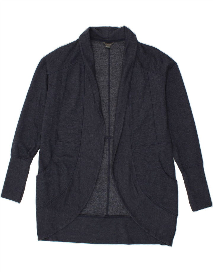 EDDIE BAUER Womens Oversized Open Cardigan Sweater UK 10 Small Navy Blue Vintage Eddie Bauer and Second-Hand Eddie Bauer from Messina Hembry 