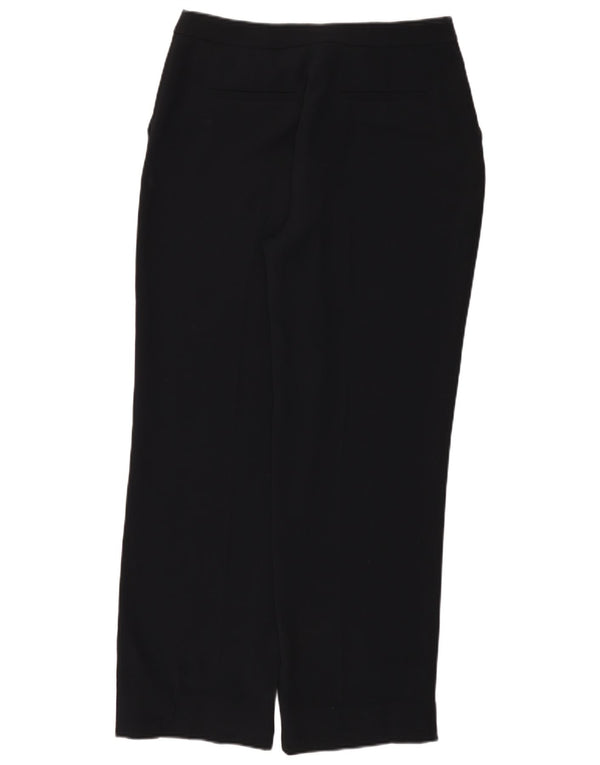 Hobbs Womens Straight Chino Trousers UK 12 Medium W32 L29 Navy Blue
