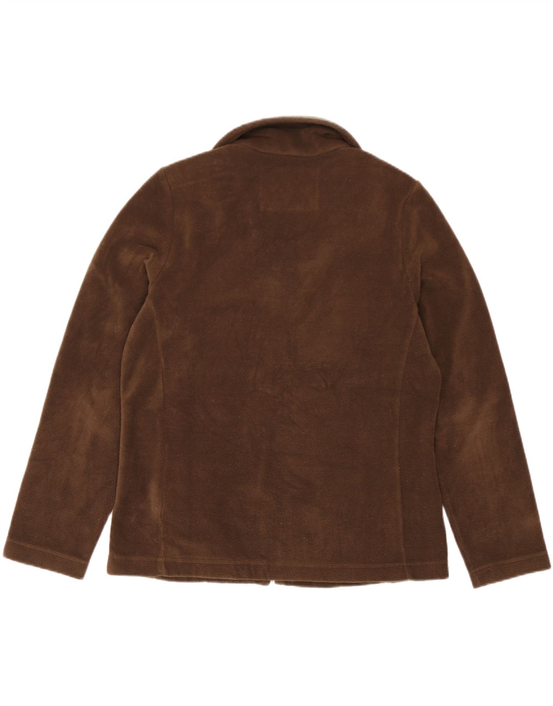 Campagnolo Womens Fleece Jacket UK 14 Medium Brown Polyester