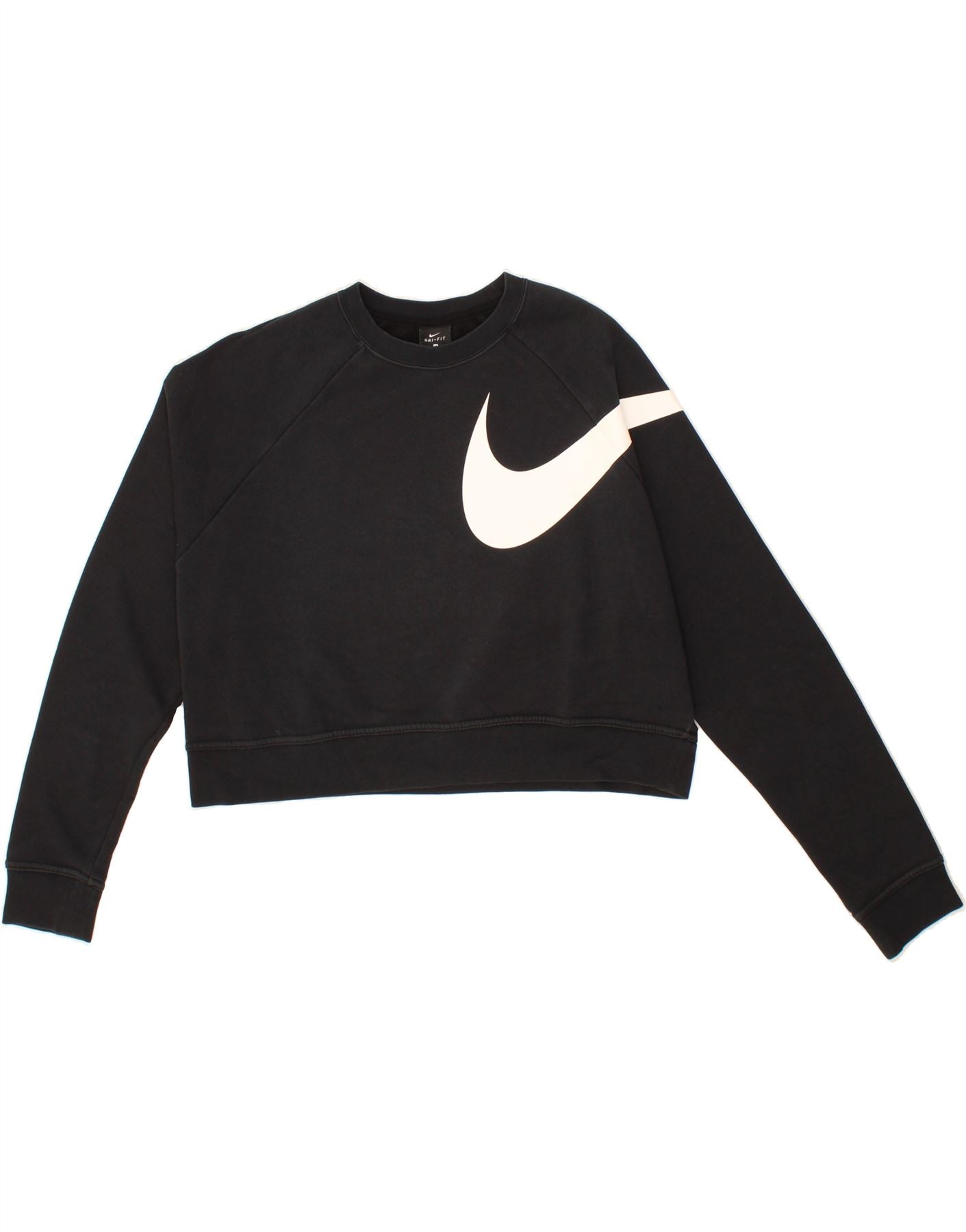 nike black cropped jumper