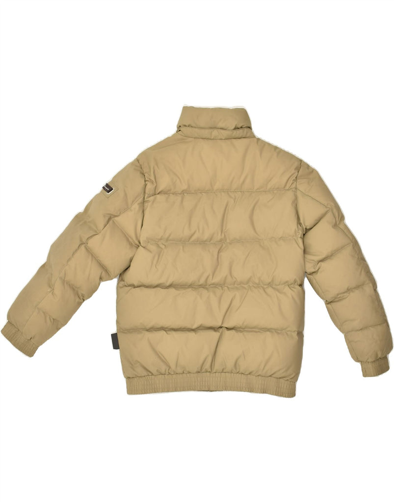 CHAMPION Boys Padded Jacket 9-10 Years Medium  Beige Nylon | Vintage Champion | Thrift | Second-Hand Champion | Used Clothing | Messina Hembry 