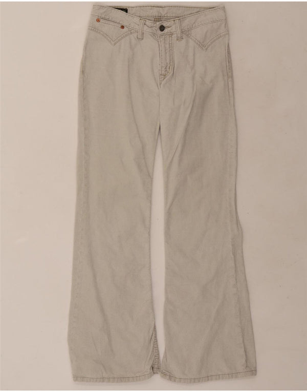PEPE Jeans Womens Bootcut Corduroy Trousers W28 L30 Off White
