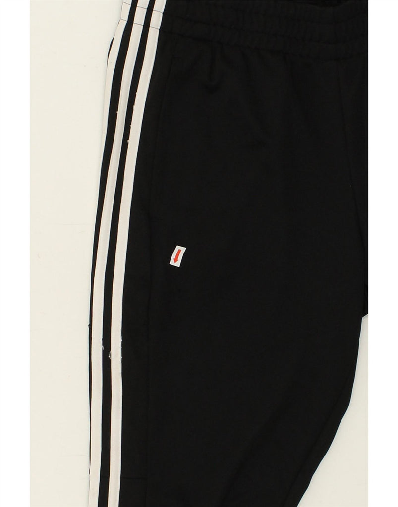 ADIDAS Womens Tracksuit Trousers UK 12/14 Medium Black Polyester Vintage Adidas and Second-Hand Adidas from Messina Hembry 