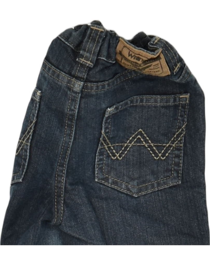 WRANGLER Baby Boys Straight Jeans 18-24 Months W18 L12 Navy Blue Cotton | Vintage Wrangler | Thrift | Second-Hand Wrangler | Used Clothing | Messina Hembry 