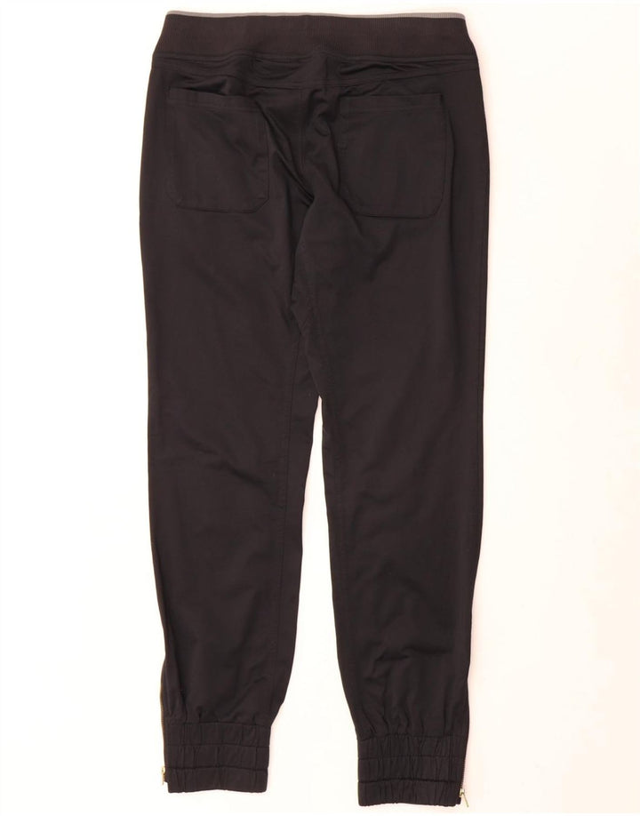 NIKE Boys Tracksuit Trousers Joggers 13-14 Years XL Black Polyester