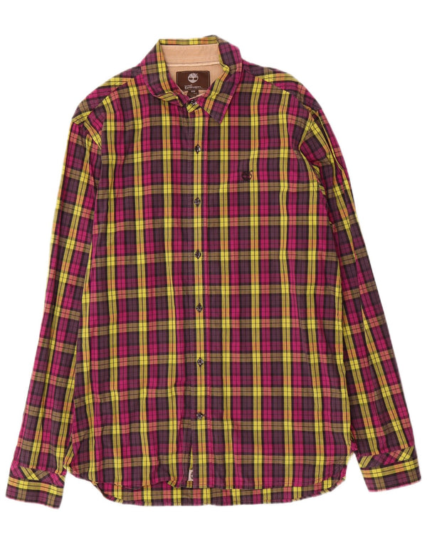 Timberland Mens Earthkeepers Regular Fit Shirt Medium Multicoloured Check