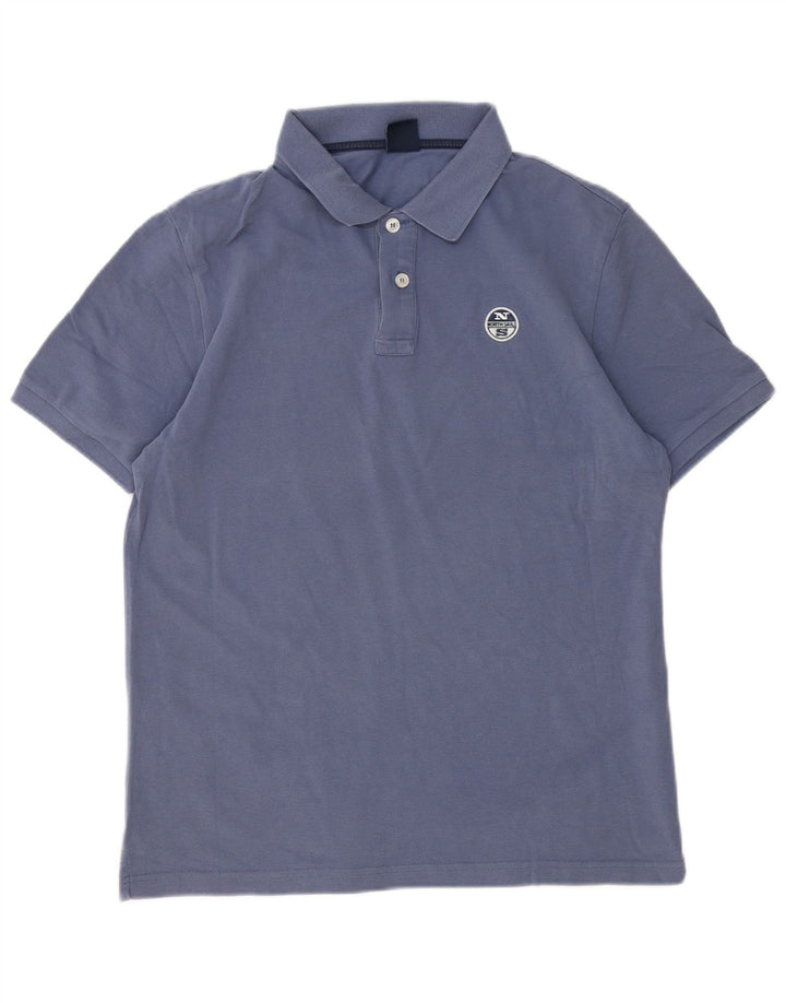 North Sails Mens Polo Shirt Small Blue