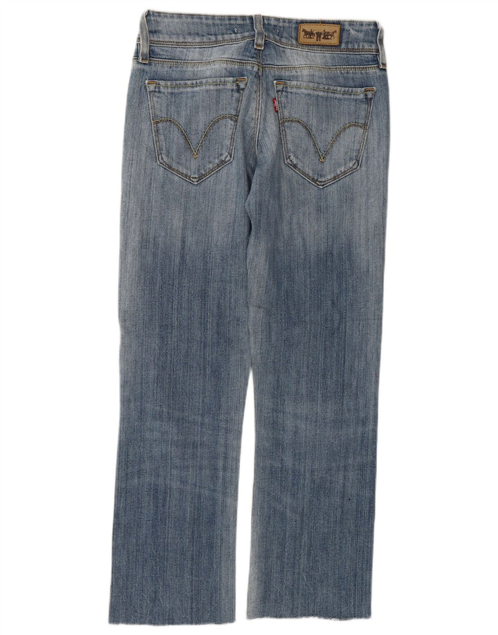 Levi's Womens 470 Straight Jeans W28 L26 Blue