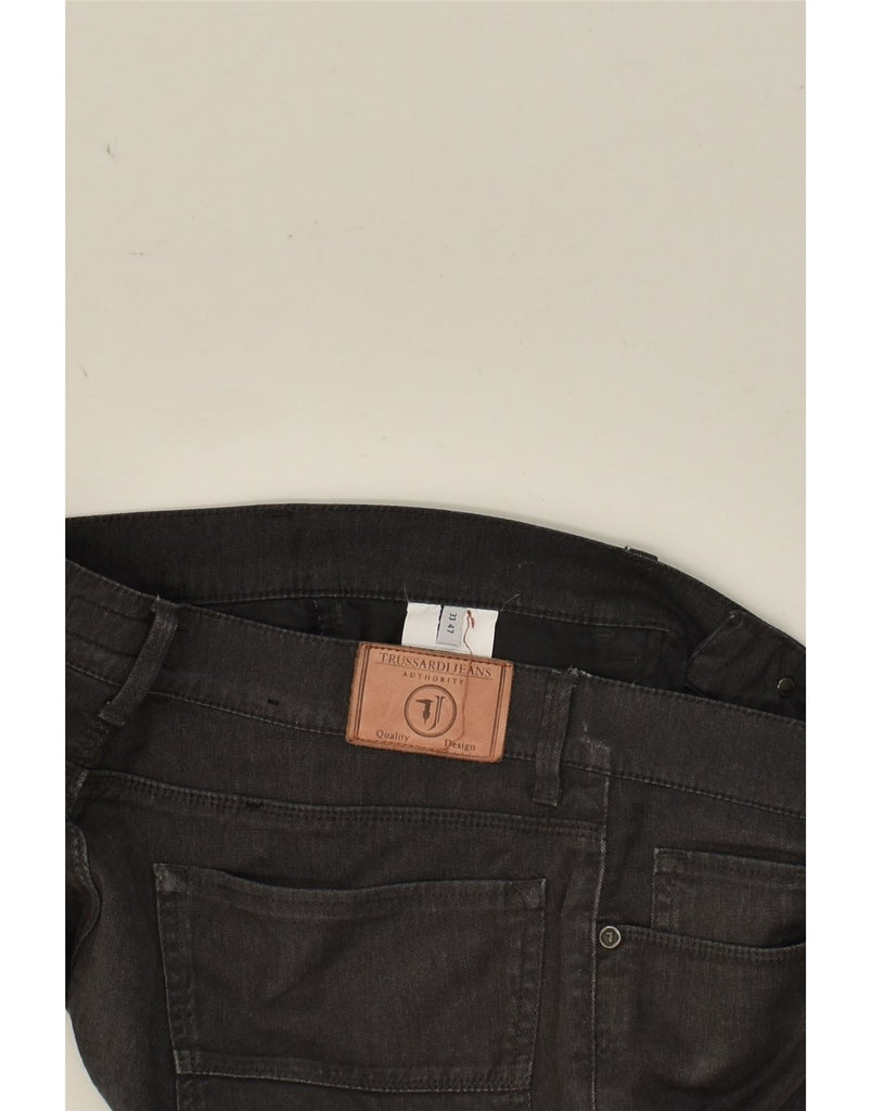 TRUSSARDI Mens Straight Jeans W33 L33 Grey | Vintage Trussardi | Thrift | Second-Hand Trussardi | Used Clothing | Messina Hembry 