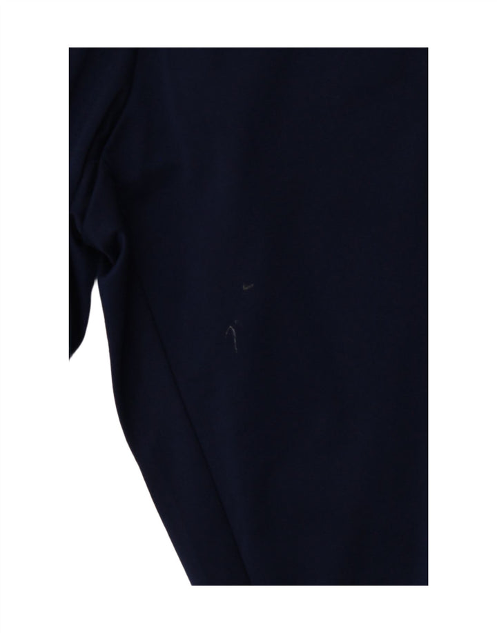 Adidas Mens Tracksuit Trousers Medium Navy Blue Polyester