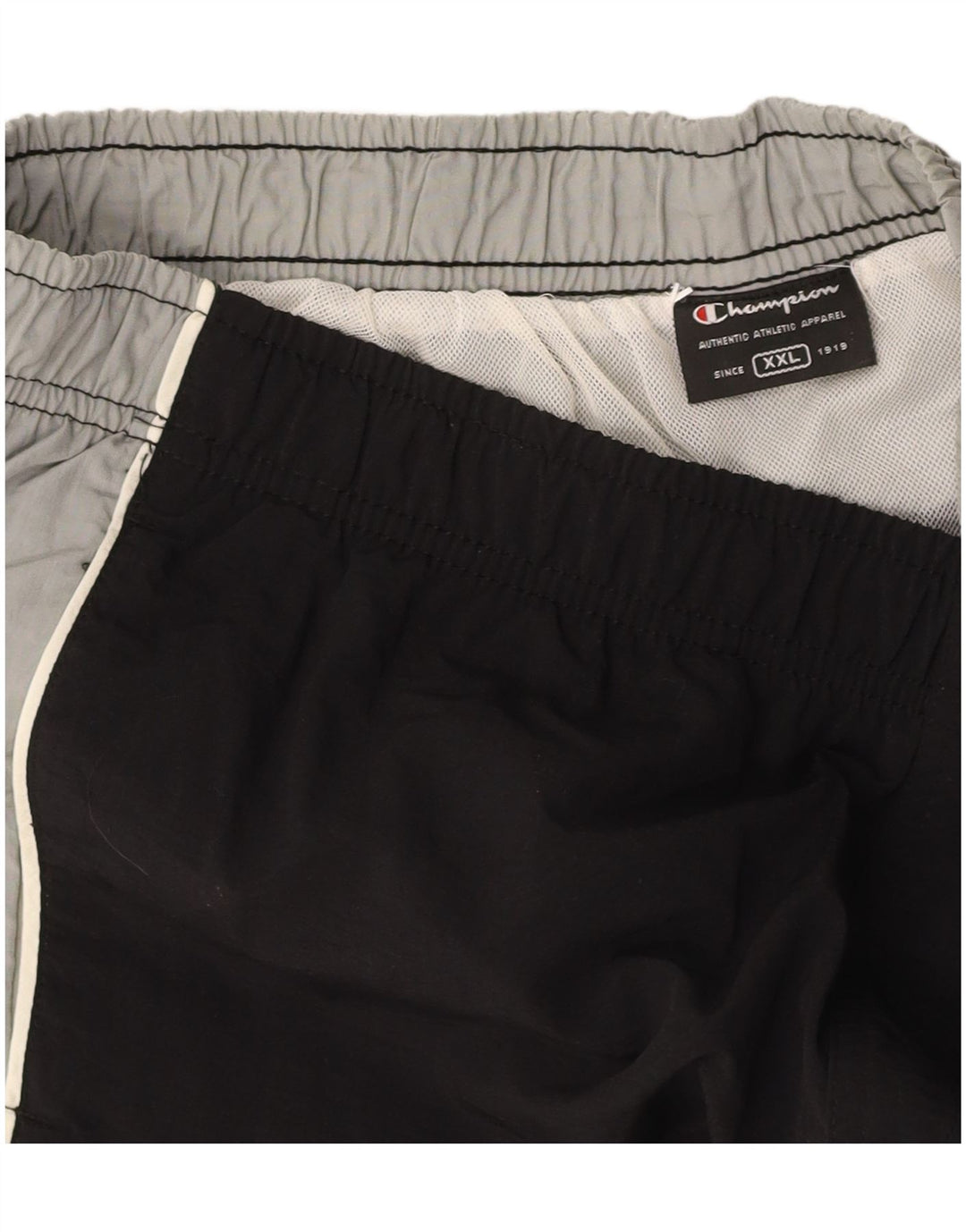 CHAMPION Mens Swimwear 2XL  Black Colourblock