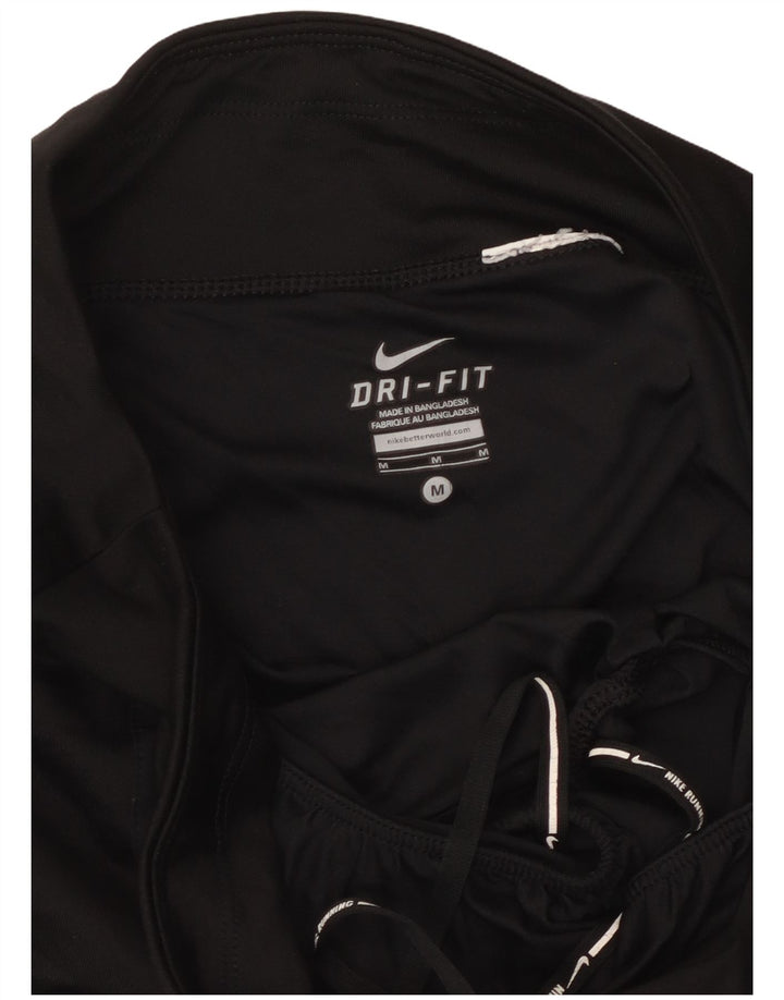 NIKE Womens Dri Fit Sport Shorts UK 14 Medium  Black