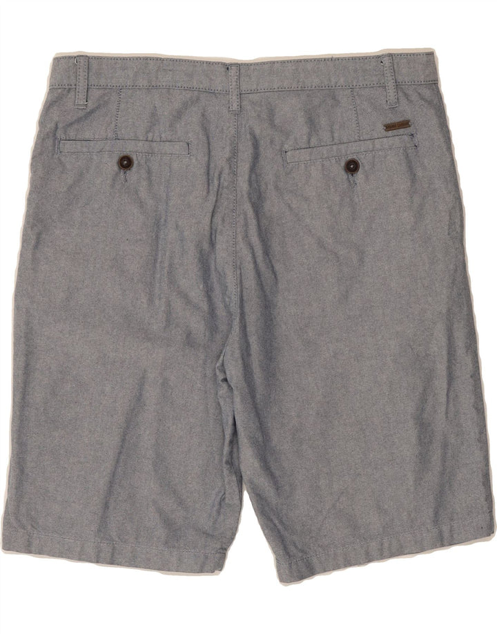 PIERRE CARDIN Mens Regular Fit Chino Shorts Medium W34  Blue Cotton Vintage Pierre Cardin and Second-Hand Pierre Cardin from Messina Hembry 
