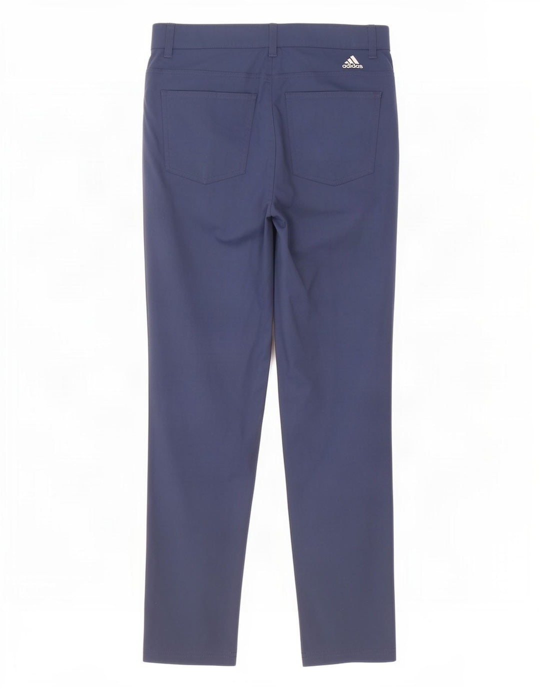 Adidas Mens Slim Casual Trousers W32 L30 Blue Polyamide