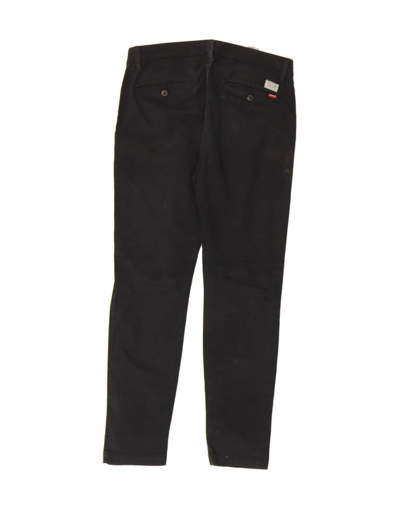 LEVI'S Mens Slim Tapered Chino Trousers W32 L32 Black Cotton Vintage Levi's and Second-Hand Levi's from Messina Hembry 