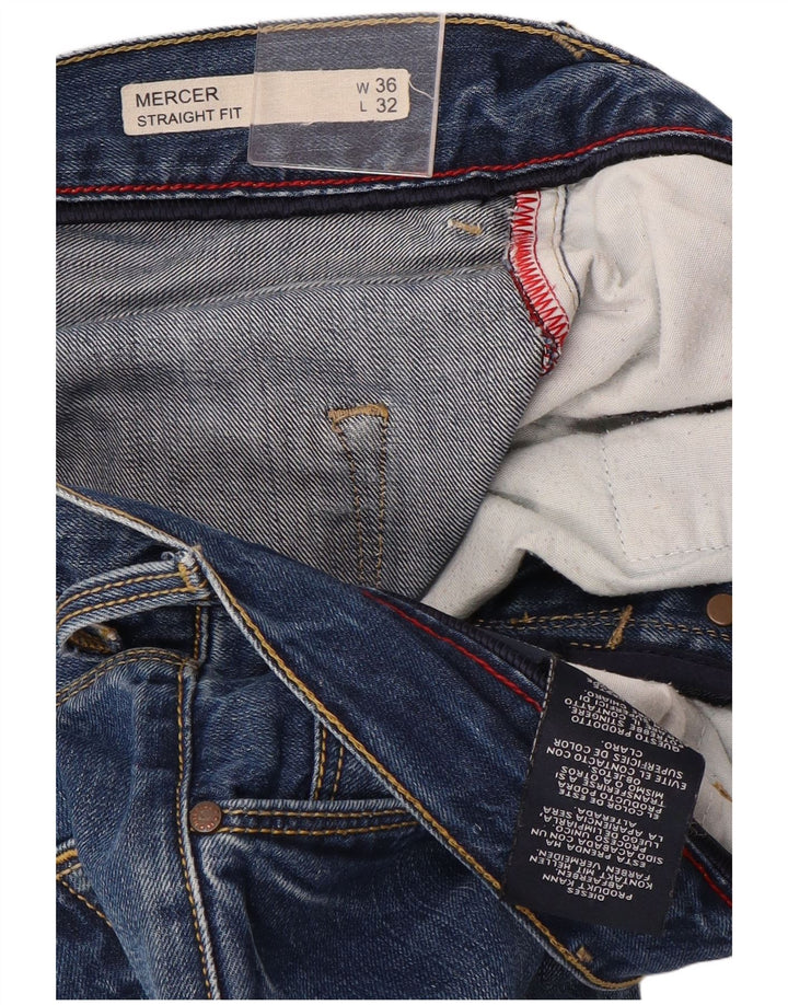 Tommy Hilfiger Mens Mercer Straight Jeans W36 L32 Blue