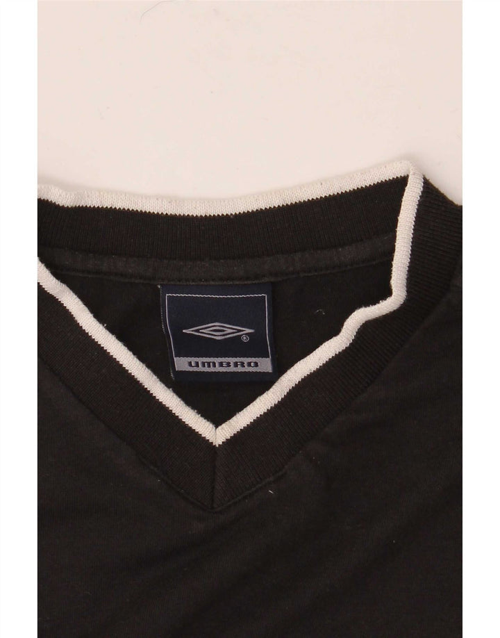 Umbro Mens Vest Top Medium Black Polyester