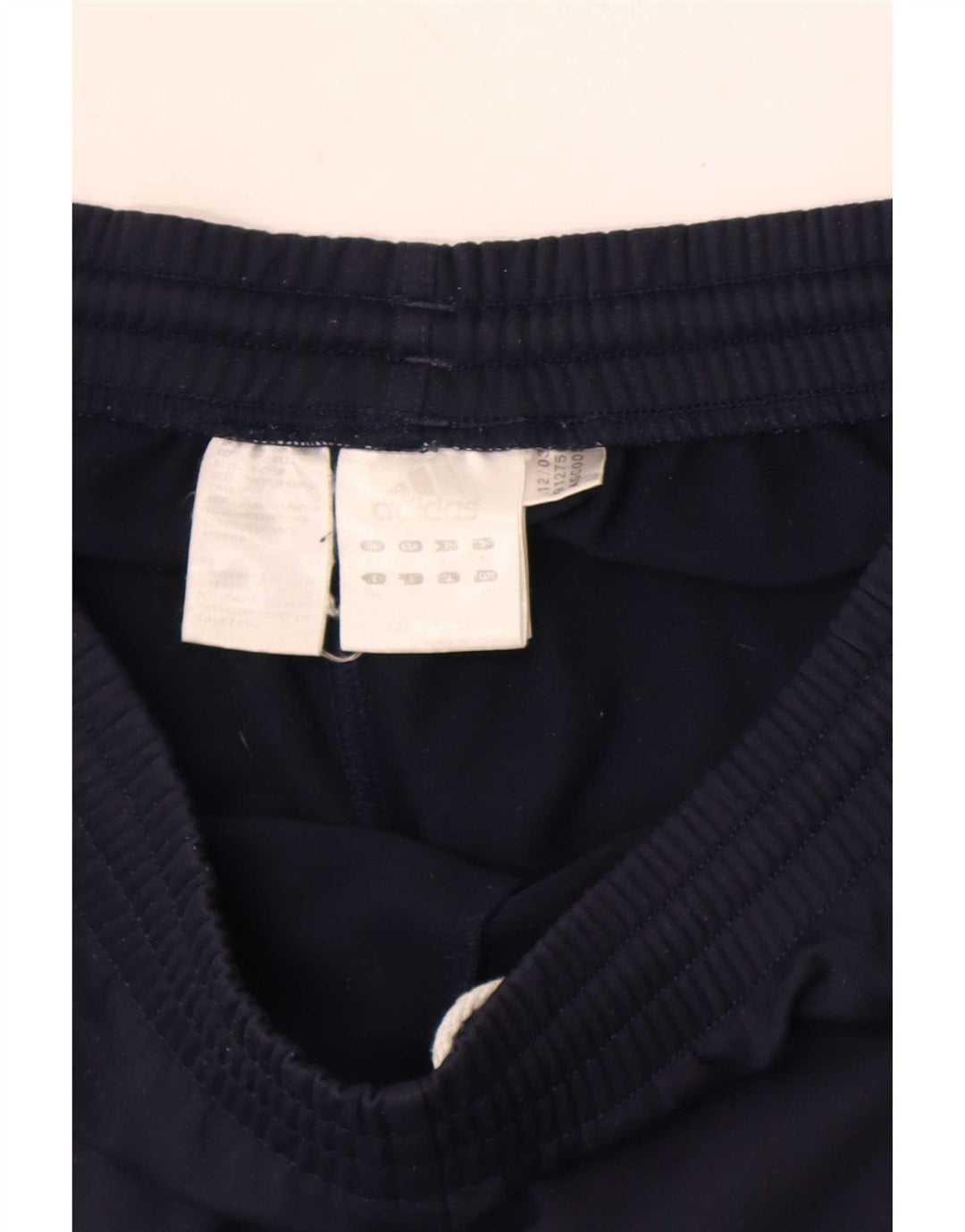 Adidas Mens Tracksuit Trousers Medium Navy Blue Polyester