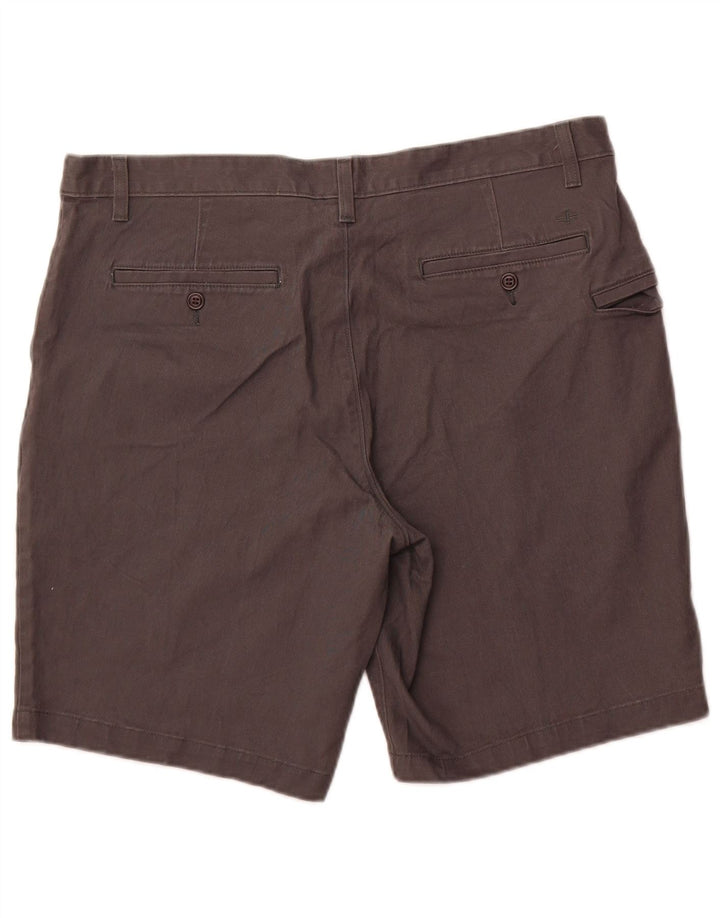 DOCKERS Mens Cargo Shorts W38 XL Grey Cotton