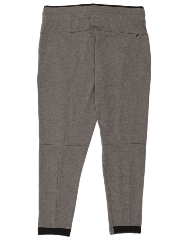 Zara Womens Tracksuit Trousers UK 18 XL Grey Colourblock Polyester