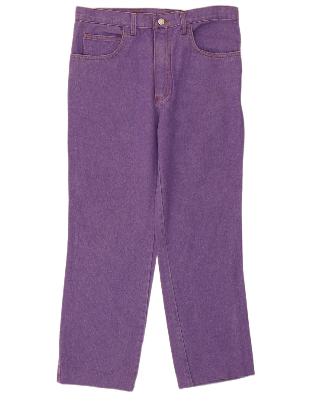 West Story Mens Straight Jeans IT 48 Medium W34 L28 Purple