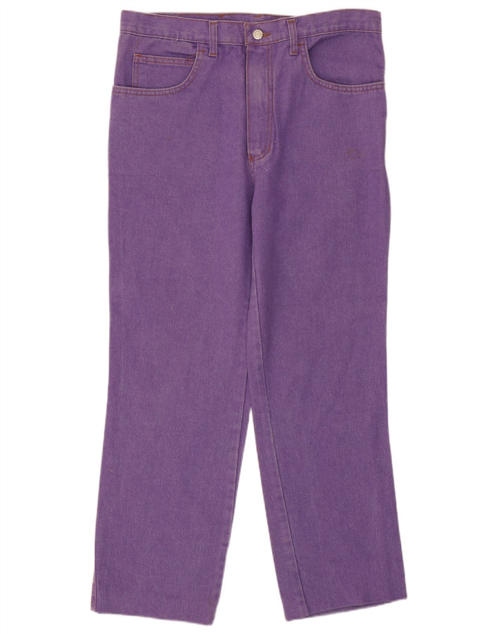 West Story Mens Straight Jeans IT 48 Medium W34 L28 Purple