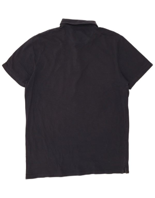 Champion Mens Polo Shirt 2XL Navy Blue Cotton